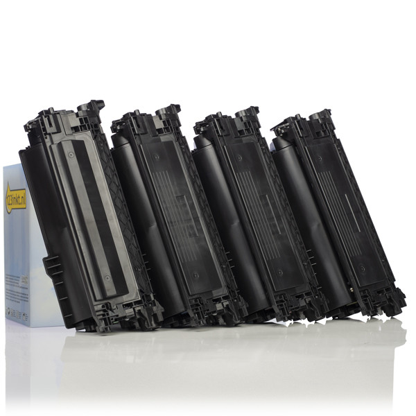 Marca 123tinta - HP 646X/646A toners | Pack negro + 3 colores 130557 - 1
