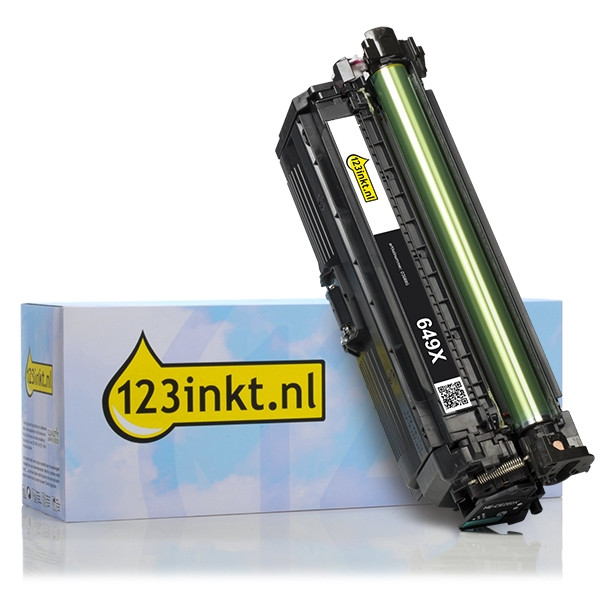 Marca 123tinta - HP 649X (CE260X) toner negro XL CE260XC 039895 - 1