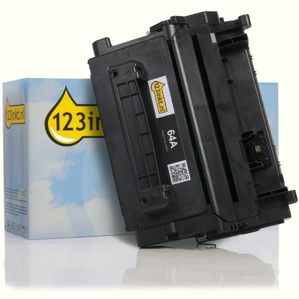 Marca 123tinta - HP 64A (CC364A) toner negro CC364AC 039813 - 1