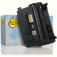 Marca 123tinta - HP 64A (CC364A) toner negro CC364AC 039813