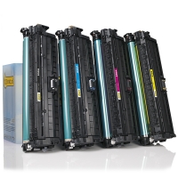 Marca 123tinta - HP 650A Pack ahorro negro + 3 colores  130042