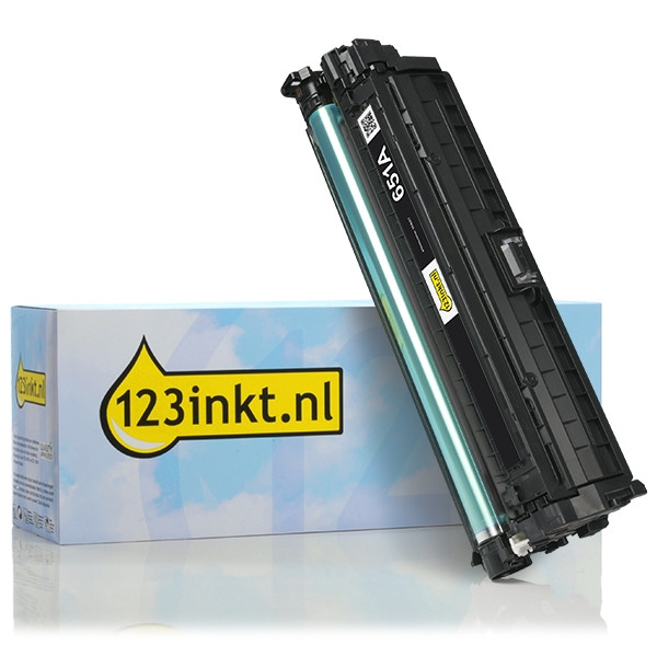 Marca 123tinta - HP 651A (CE340A) toner negro CE340AC 054657 - 1