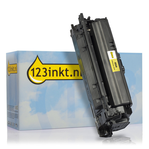 Marca 123tinta - HP 653A (CF322A) toner amarillo CF322AC 054779 - 1