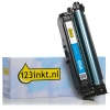 Marca 123tinta - HP 654A (CF331A) toner cian