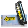 Marca 123tinta - HP 654A (CF332A) toner amarillo