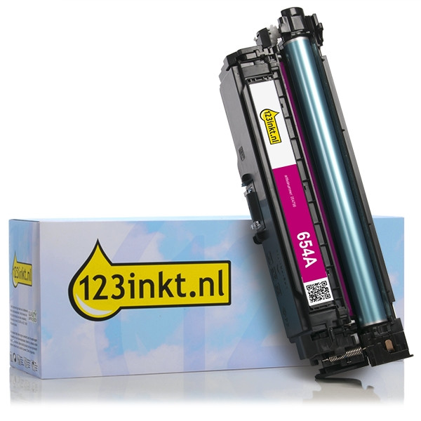 Marca 123tinta - HP 654A (CF333A) toner magenta CF333AC 054799 - 1