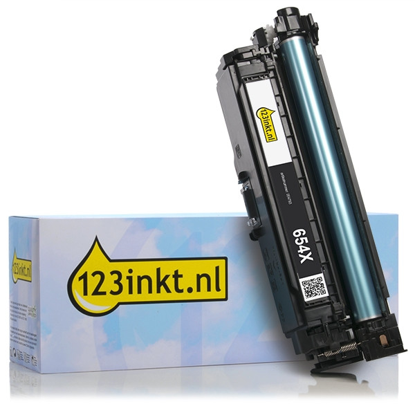 Marca 123tinta - HP 654X (CF330X) toner negro XL CF330XC 054793 - 1