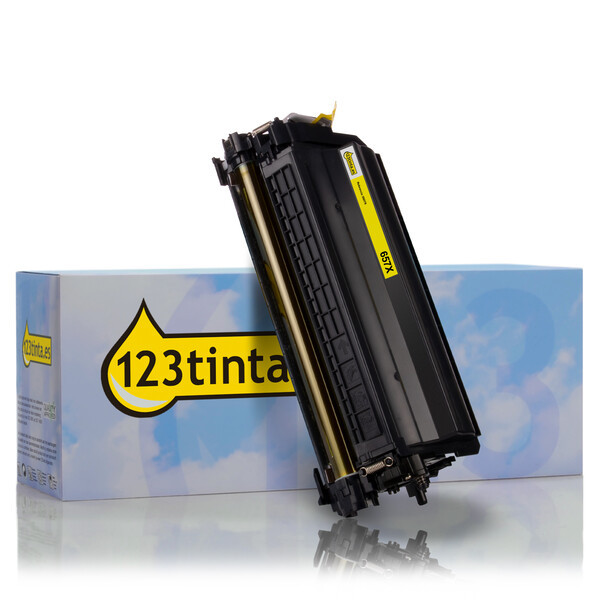 Marca 123tinta - HP 657X (CF472X) Toner amarillo XL CF472XC 055179 - 1