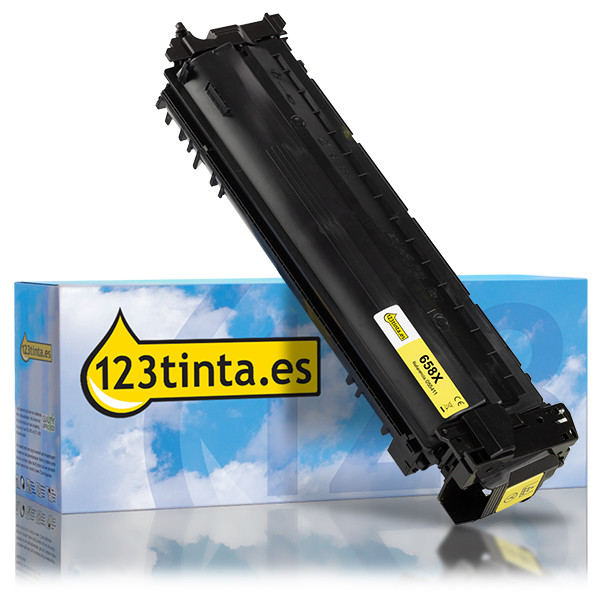 Marca 123tinta - HP 658X (W2002X) toner amarillo alta capacidad 055411 - 1