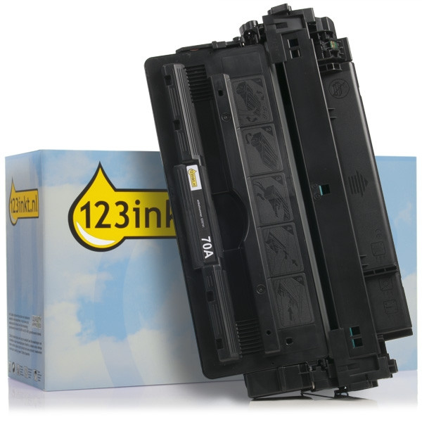 Marca 123tinta - HP 70A (Q7570A) toner negro Q7570AC 039741 - 1