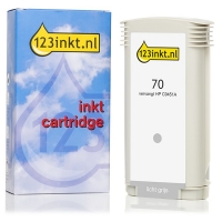 Marca 123tinta - HP 70 (C9451A) cartucho de tinta gris claro