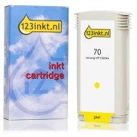 Marca 123tinta - HP 70 (C9454A) cartucho de tinta amarillo