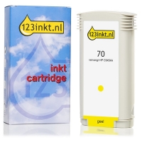 Marca 123tinta - HP 70 (C9454A) cartucho de tinta amarillo C9454AC 030829