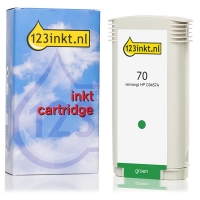 Marca 123tinta - HP 70 (C9457A) cartucho de tinta verde