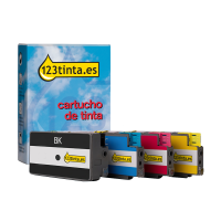 Marca 123tinta - HP 712 Pack ahorro negro/cian/magenta/amarillo