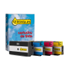 Marca 123tinta - HP 712 cartuchos de tinta | Pack negro + 3 colores 160218 - 1