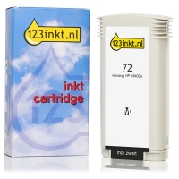 Marca 123tinta - HP 72 (C9403A) cartucho de tinta negro mate