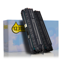 Marca 123tinta - HP 78AD (CE278AD) toner negro | Pack 2 uds 132165