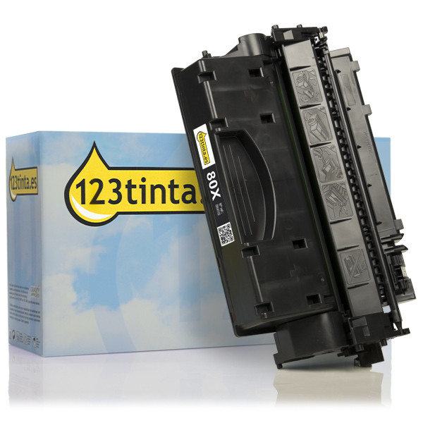 Marca 123tinta - HP 80X (CF280X) toner negro XL CF280XC 054115 - 1