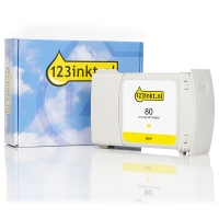 Marca 123tinta - HP 80 (C4848A) cartucho de tinta amarillo XL C4848AC 031166