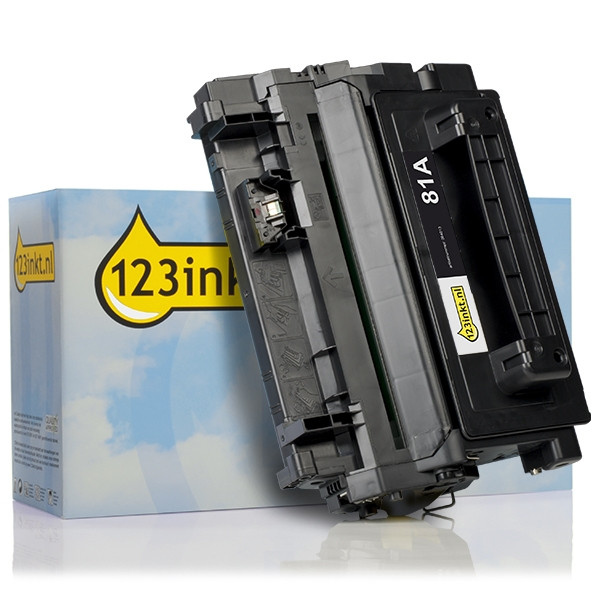 Marca 123tinta - HP 81A (CF281A) toner negro CF281AC 054813 - 1