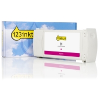 Marca 123tinta - HP 81 (C4932A) cartucho de tinta magenta C4932AC 031461