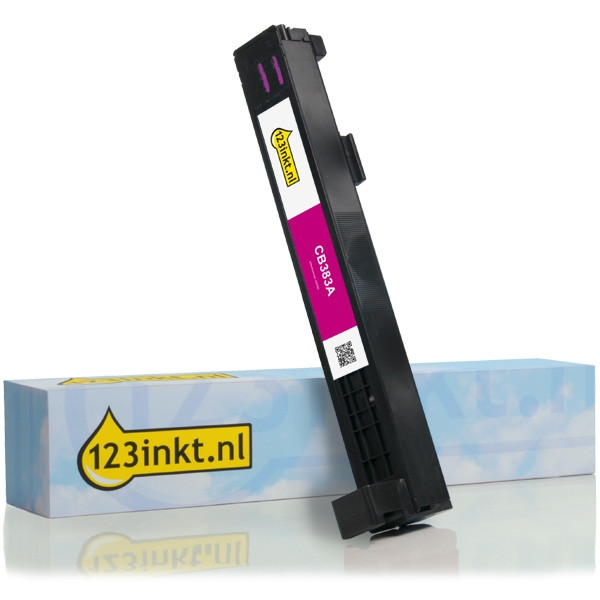 Marca 123tinta - HP 824A (CB383A) toner magenta CB383AC 039795 - 1