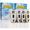 Marca 123tinta - HP 82 cartuchos de tinta | Pack negro + 3 colores 160134 - 1