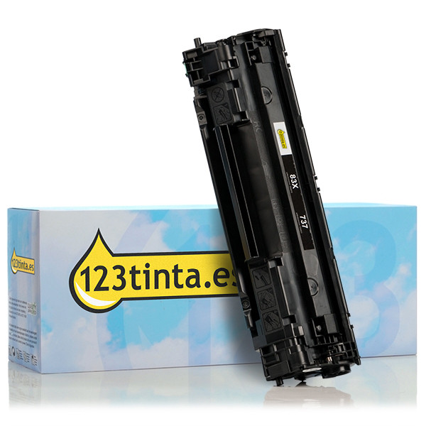 Marca 123tinta - HP 83X (CF283X) toner negro XL CF283XC 054819 - 1