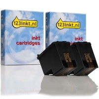 Marca 123tinta - HP 901XL Pack ahorro 2x cartucho de tinta negro XL  160106
