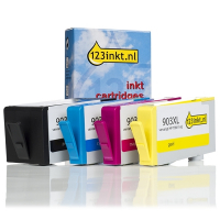 Marca 123tinta - HP 903XL Pack ahorro negro/cian/magenta/amarillo  160151