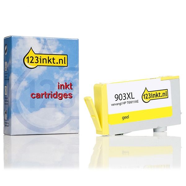 Marca 123tinta - HP 903XL (T6M11AE) cartucho de tinta amarilla XL T6M11AEC 093179 - 1