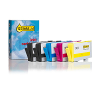 Marca 123tinta - HP 903 cartuchos de tinta | Pack 2 negros + 3 colores 160740