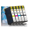 Marca 123tinta - HP 903 cartuchos de tinta | Pack 2 negros + 3 colores 160740 - 1