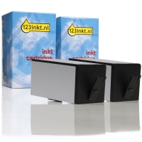 Marca 123tinta - HP 920XL cartucho de tinta negro XL | Pack 2 uds 160110