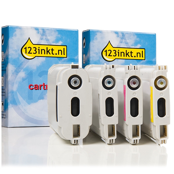 Marca 123tinta - HP 940XL cartuchos de tinta | Pack negro + 3 colores 044275 - 1