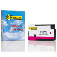 Marca 123tinta - HP 953XL (F6U17AE) cartucho de tinta magenta XL