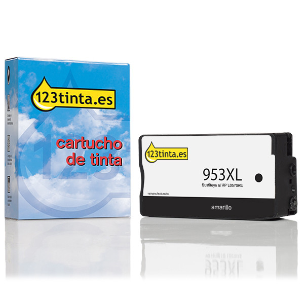 Marca 123tinta - HP 953XL (L0S70AE) cartucho de tinta negro XL L0S70AEC 044537 - 1