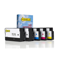 Marca 123tinta - HP 953XL cartuchos de tinta | Pack 2 negros + 3 colores 160752