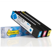 Marca 123tinta - HP 971XL cartuchos de tinta | Pack 3 colores 160129