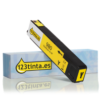 Marca 123tinta - HP 980 (D8J09A) cartucho de tinta amarillo D8J09AC 044351