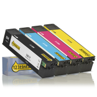 Marca 123tinta - HP 981X cartuchos de tinta | Pack negro + 3 colores 160179