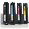 Marca 123tinta - HP CE320A, CE321A, CE322A, CE323A toners | Pack negro + 3 colores 130038 - 1