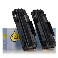 Marca 123tinta - HP CE505D toner negro | Pack 2 uds 054771