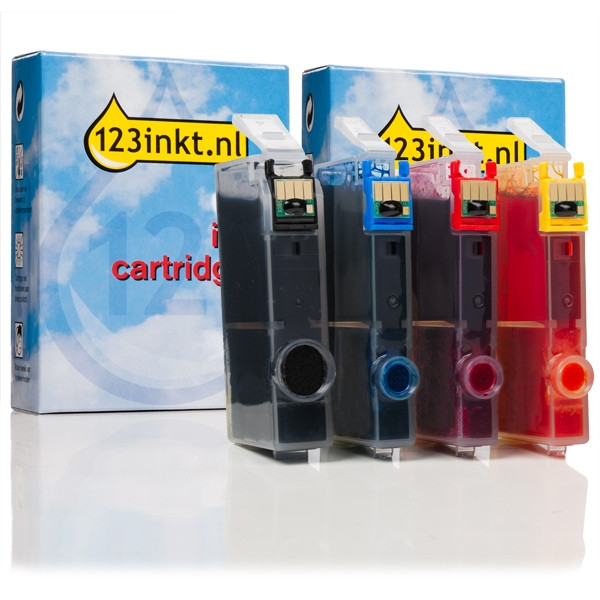 Marca 123tinta - HP J3M82AE/SD534EE cartuchos de tinta | Pack negro + 3 colores 044155 - 1