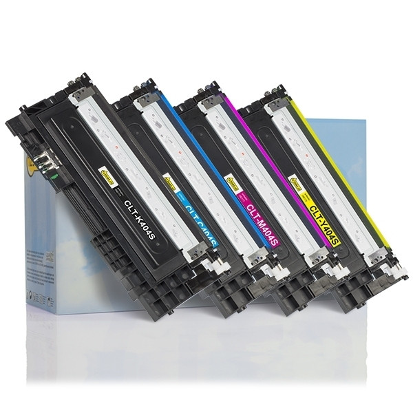 Marca 123tinta - HP SU365A (CLT-P404C/ELS) toners | Pack negro + 3 colores 092865 - 1