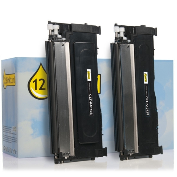 Marca 123tinta - HP SU381A (CLT-P4072B) toner negro | Pack 2 uds 092675 - 1