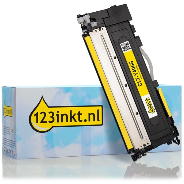 Marca 123tinta - HP SU462A (CLT-Y406S) toner amarillo SU462AC 092695 - 1