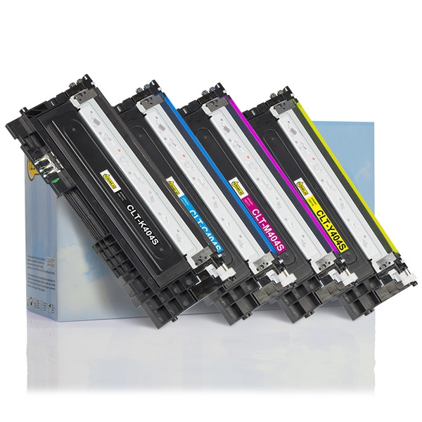 Marca 123tinta - Pack ahorro Samsung CLT-P404C (SU365A) toner negro + 3 colores CLT-P404C/ELSC 130140 - 1