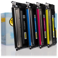 Marca 123tinta - Pack ahorro Samsung CLT-P406C (SU375A) toner negro + 3 colores  130135